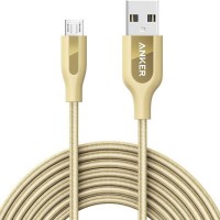 Anker POWERLINE+ MICRO USB 10FT GOLD - A8144HB1
