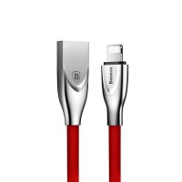Baseus Mageweave Texture Zinc Alloy 8 Pin USB-A to IP 2A 1M Data Cable For iPhone X / iPhone 8 & 8 Plus / iPhone 7 & 7 Plus / iPhone 6 & 6s & 6 Plus & 6s Plus / iPad, 100CM Lenth
