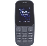 Nokia 105 Dual SIM - 8 MB, 2G, Black