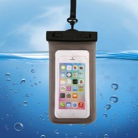 Waterproof Phone Case Anti-Water Pouch Dry Bag Cover for iPhone Samsung HTC LG Black
