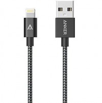 Anker 6ft Nylon Braided USB Cable with Lightning Connector And Android