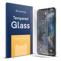 iPhone Xs Max tempered glass screen protector fron and back