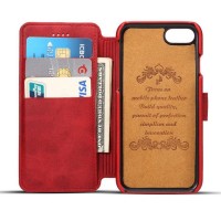 Apple iPhone 7 Plus Luxury Flip Cover Wallet Card Leather Phone Case Stand 