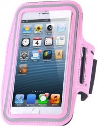 Sports Running Armband Case cover holder for iPhone 6 Plus & Samsung Note 3/4, Pink