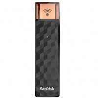 Sandisk 128GB Wireless Stick USB 2.0 Flash Drive - Black