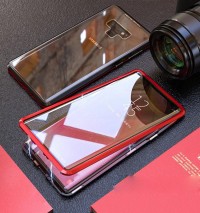 360 Double glass Metal Magnet Case For Samsung Galaxy Note 9 Samsung Galaxy 8 Samsung Galaxy Note 10 Samsung Galaxy Note 10 Plus