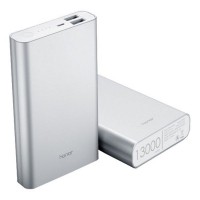 Huawei 13000mAh Wired Power Bank for Mobile Phones - AP007, Silver