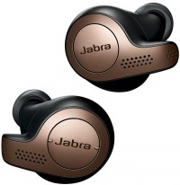 Jabra Elite 65t True Wireless Bluetooth Earbuds with Charging Case-Copper Black