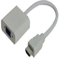hdmi to vga cable adapter converter male to female with built-in chipset and up to 1080p
