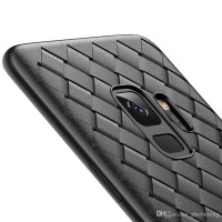 Baseus Pattern Case For Samsung S9 PLus Luxury Grid Matte Hollow Silicone Case For Samsung Galaxy S9 Plus / G965
