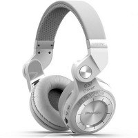 Bluedio Bluetooth 4.1 Stereo Headsets T2 Plus Hi-Fi Wireless Headphone Universal For All Smartphone White