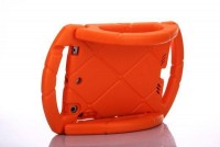 WHEEL DESIGN RESISTENTE AGLI URTI POLIETILENE CHILDRENS KIDS CHILD EVA SUPPORTO CUSTODIA COVER FOR APPLE IPAD Pro 9.7 inch (ORANGE)