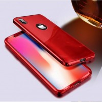 IPhone XS Max Cover Full Coverage Sleek 360 Gloss Mirror Back Case For Iphone XS MAX