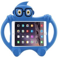 Apple iPad 2/3/4 Cartoons Kids Shockproof Eva Foam Stand Case Cover - Blue