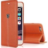 Slim Thin Flip Leather Stand Case with wallet Cover For iPhone 6 Plus/iPhone 6S Plus 5.5 / Brown