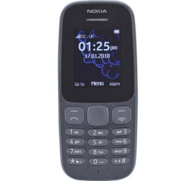 Nokia 105 Single SIM - 8 MB, 2G