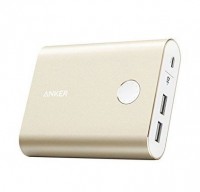 Anker Power Core+ 13400mAh with Quick Charge 3.0 Power Bank for Mobile Phones, Gold - A1316HB1