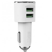 Ldnio Dl-C29 Dual Port Usb Car Charger With Cable For IOS
