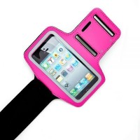 Armband Pink Sports Gym Jogging Running Case Cover For Apple iPhone 5 5S 5C