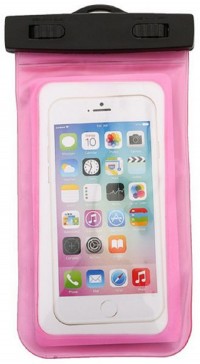 Waterproof Phone Case Anti-Water Pouch Dry Bag Cover for iPhone Samsung HTC LG Pink