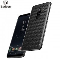 Baseus Pattern Case For Samsung S9 Luxury Grid Matte Hollow Silicone Case For Samsung Galaxy S9 / G960