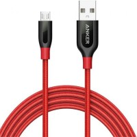 Anker POWERLINE+ MICRO USB 6FT RED - A8143H91
