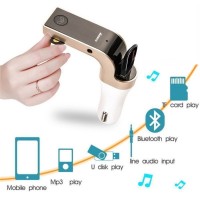 Car G7 Bluetooth Car Charger Bluetooth head set for Mobile Phone