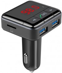 Promate Bluetooth FM Transmitter / Universal wireless in car fm transmitter with dual usb charging ports